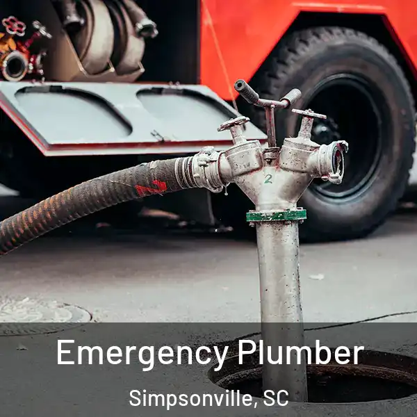  Emergency Plumber Simpsonville, SC