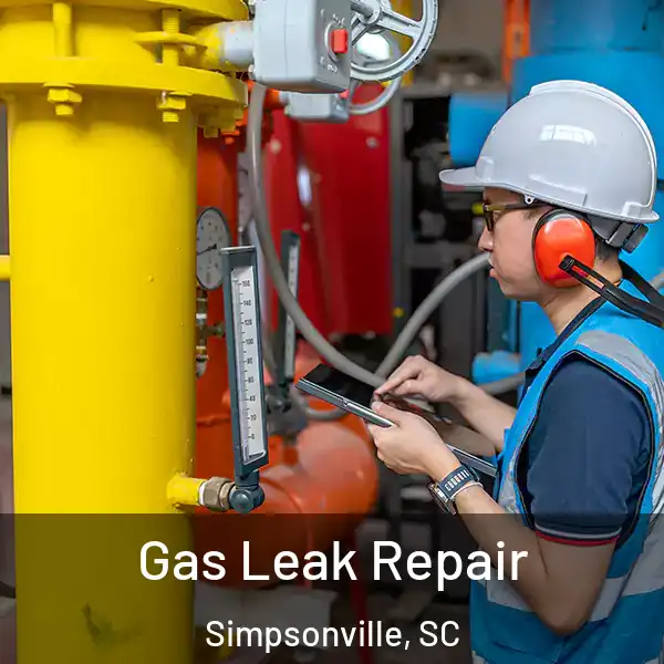  Gas Leak Repair Simpsonville, SC