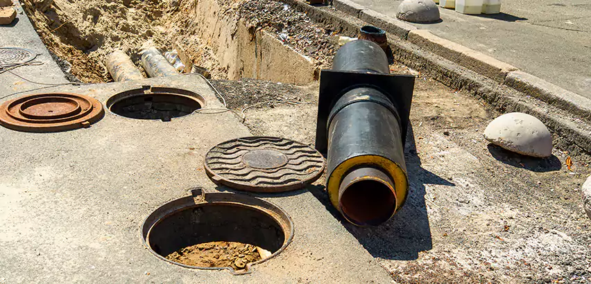Lateral Sewer Line Replacement in Simpsonville
