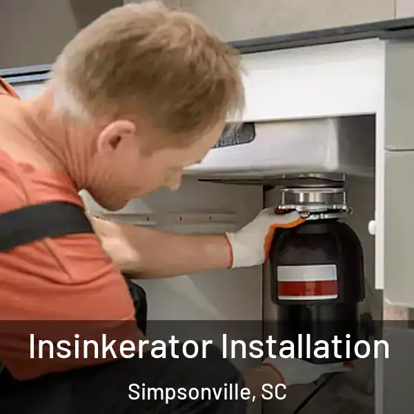  Insinkerator Installation Simpsonville, SC
