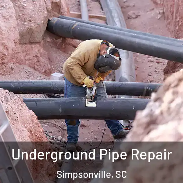  Underground Pipe Repair Simpsonville, SC