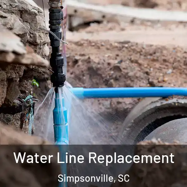 Water Line Replacement Simpsonville, SC